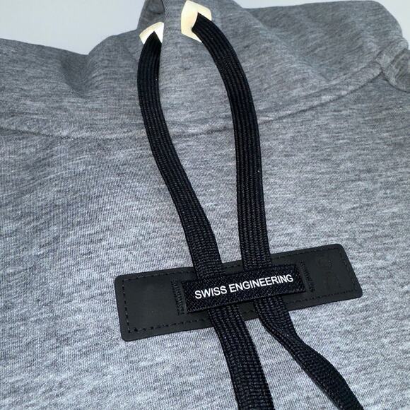 ON Men's Gray Swiss Engineering Hoodie Size S - Picture 7 of 12